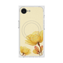 プレミアムスクエアケース with MagSafe［ Natural Flower - Yellow ］