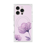 プレミアムスクエアケース with MagSafe［ Natural Flower - Purple ］