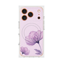 プレミアムスクエアケース with MagSafe［ Natural Flower - Purple ］