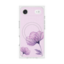 プレミアムスクエアケース with MagSafe［ Natural Flower - Purple ］