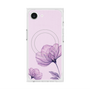 プレミアムスクエアケース with MagSafe［ Natural Flower - Purple ］
