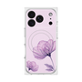 プレミアムスクエアケース with MagSafe［ Natural Flower - Purple ］