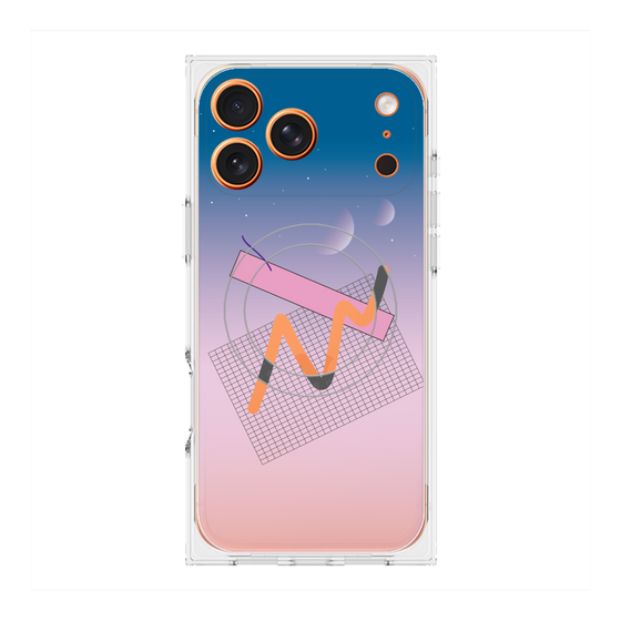 プレミアムスクエアケース with MagSafe［ Graffiti ］