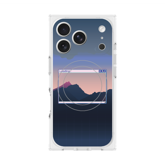 プレミアムスクエアケース with MagSafe［ Mountain ］