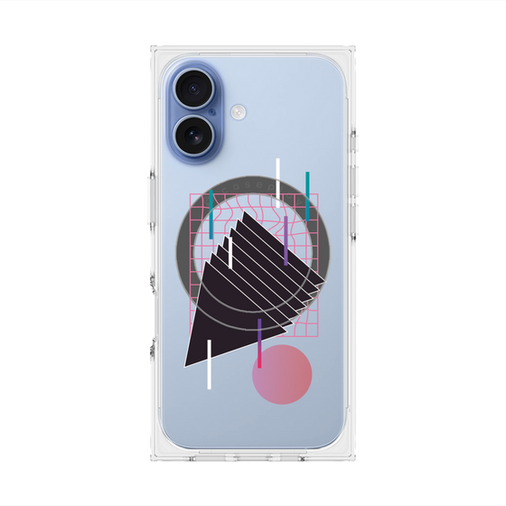 プレミアムスクエアケース with MagSafe［ Electronic ］