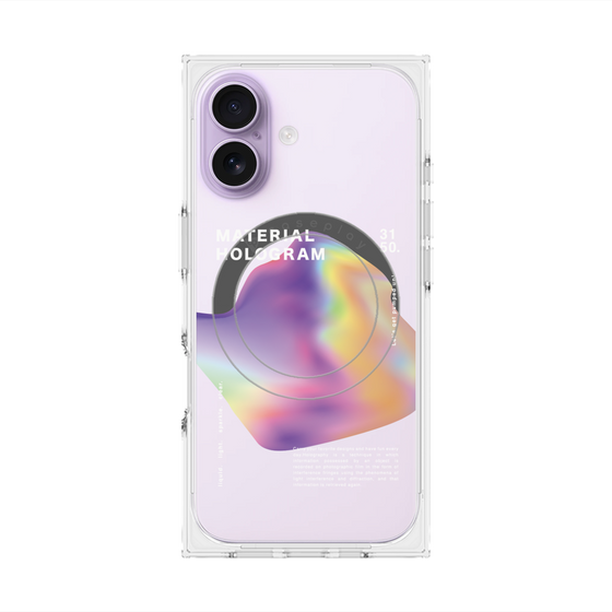 プレミアムスクエアケース with MagSafe［ Liquid Purple ］