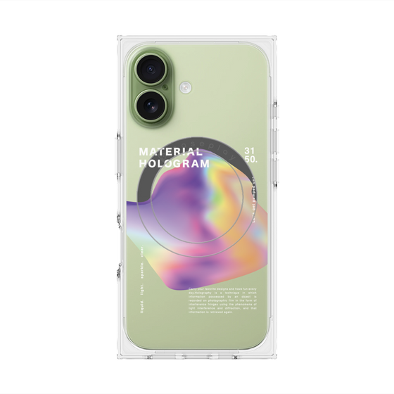 プレミアムスクエアケース with MagSafe［ Liquid Purple ］