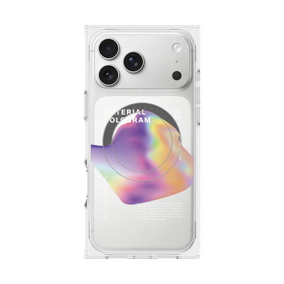 プレミアムスクエアケース with MagSafe［ Liquid Purple ］