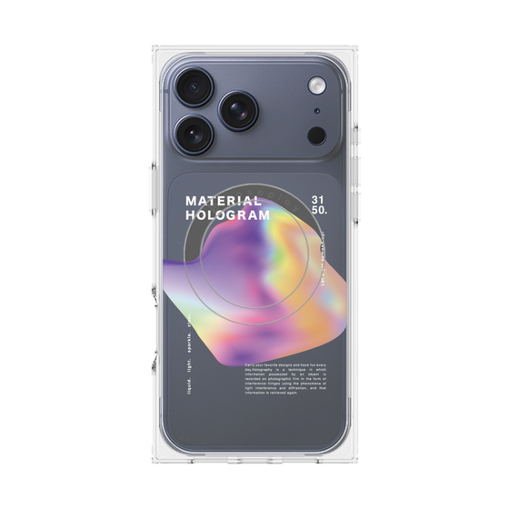 プレミアムスクエアケース with MagSafe［ Liquid Purple ］