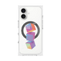 プレミアムスクエアケース with MagSafe［ Cube×3 ］
