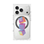 プレミアムスクエアケース with MagSafe［ Cube×3 ］