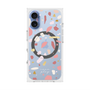 プレミアムスクエアケース with MagSafe［ Pink pieces ］