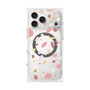 プレミアムスクエアケース with MagSafe［ Pink pieces ］