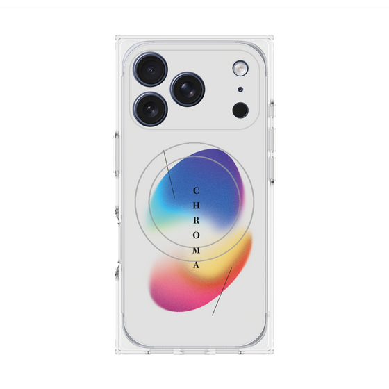 プレミアムスクエアケース with MagSafe［ Chroma ］