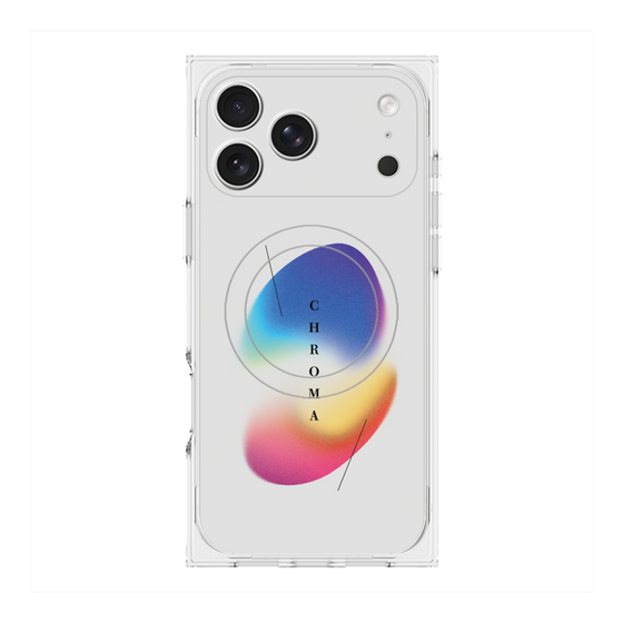 プレミアムスクエアケース with MagSafe［ Chroma ］