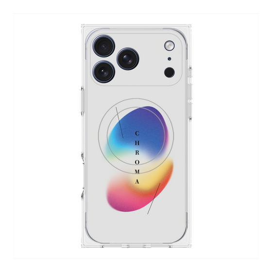 プレミアムスクエアケース with MagSafe［ Chroma ］
