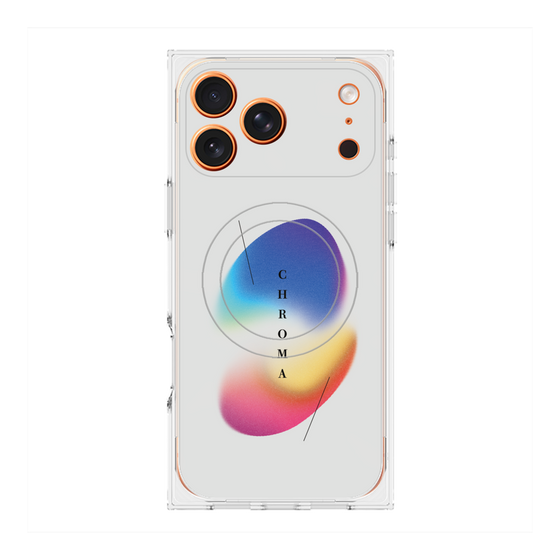 プレミアムスクエアケース with MagSafe［ Chroma ］
