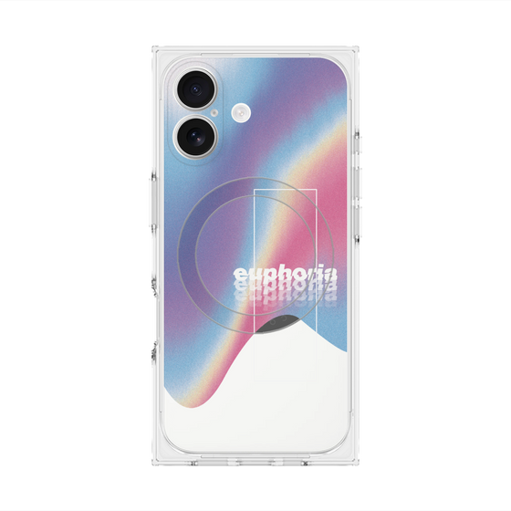 プレミアムスクエアケース with MagSafe［ euphoria holo ］