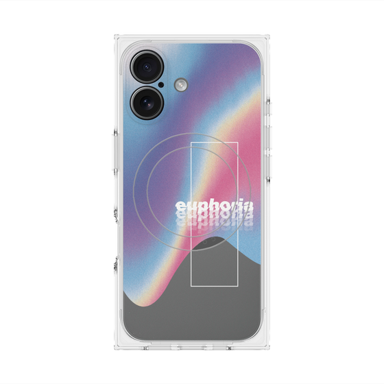 プレミアムスクエアケース with MagSafe［ euphoria holo ］
