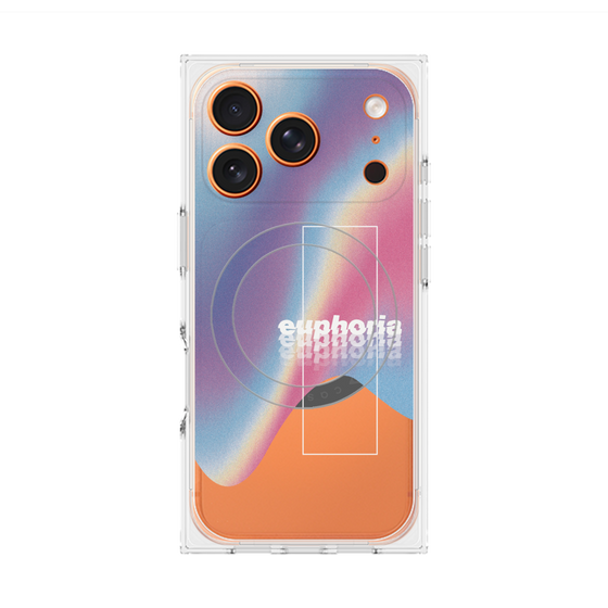プレミアムスクエアケース with MagSafe［ euphoria holo ］
