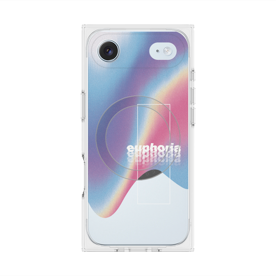 プレミアムスクエアケース with MagSafe［ euphoria holo ］