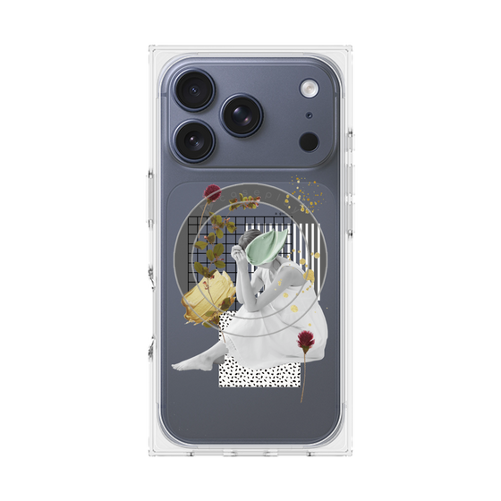 プレミアムスクエアケース with MagSafe［ The garden where fairies live ］