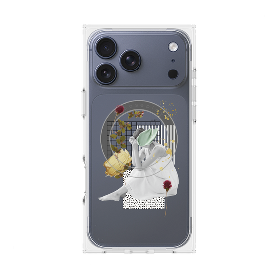 プレミアムスクエアケース with MagSafe［ The garden where fairies live ］