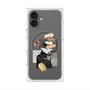 プレミアムスクエアケース with MagSafe［ Artistic Fall in Beige ］