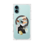 プレミアムスクエアケース with MagSafe［ Artistic Fall in Beige ］