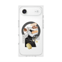 プレミアムスクエアケース with MagSafe［ Artistic Fall in Beige ］