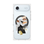 プレミアムスクエアケース with MagSafe［ Artistic Fall in Beige ］