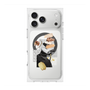 プレミアムスクエアケース with MagSafe［ Artistic Fall in Beige ］