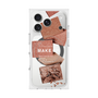 プレミアムスクエアケース with MagSafe［ Eye shadow-A ］