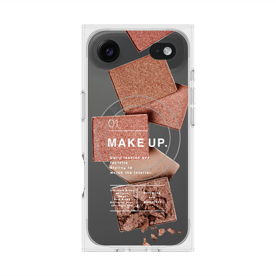 プレミアムスクエアケース with MagSafe［ Eye shadow-A ］