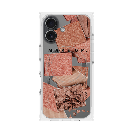 プレミアムスクエアケース with MagSafe［ Eye shadow-B ］
