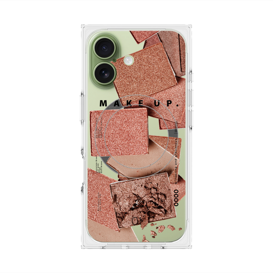 プレミアムスクエアケース with MagSafe［ Eye shadow-B ］