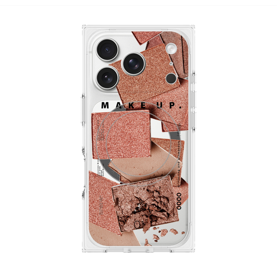 プレミアムスクエアケース with MagSafe［ Eye shadow-B ］