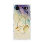 プレミアムスクエアケース with MagSafe［ Marble Nuance Painting Purple ］