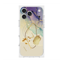 プレミアムスクエアケース with MagSafe［ Marble Nuance Painting Purple ］