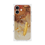 プレミアムスクエアケース with MagSafe［ Marble Nuance Painting Brown ］