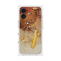 プレミアムスクエアケース with MagSafe［ Marble Nuance Painting Brown ］