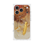 プレミアムスクエアケース with MagSafe［ Marble Nuance Painting Brown ］
