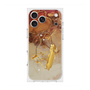 プレミアムスクエアケース with MagSafe［ Marble Nuance Painting Brown ］