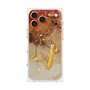 プレミアムスクエアケース with MagSafe［ Marble Nuance Painting Brown ］