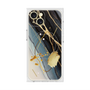 プレミアムスクエアケース with MagSafe［ Marble Nuance Painting Black ］