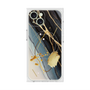 プレミアムスクエアケース with MagSafe［ Marble Nuance Painting Black ］