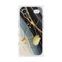 プレミアムスクエアケース with MagSafe［ Marble Nuance Painting Black ］