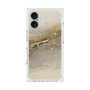 プレミアムスクエアケース with MagSafe［ Marble Gray ］