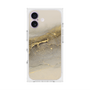 プレミアムスクエアケース with MagSafe［ Marble Gray ］
