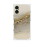 プレミアムスクエアケース with MagSafe［ Marble Gray ］